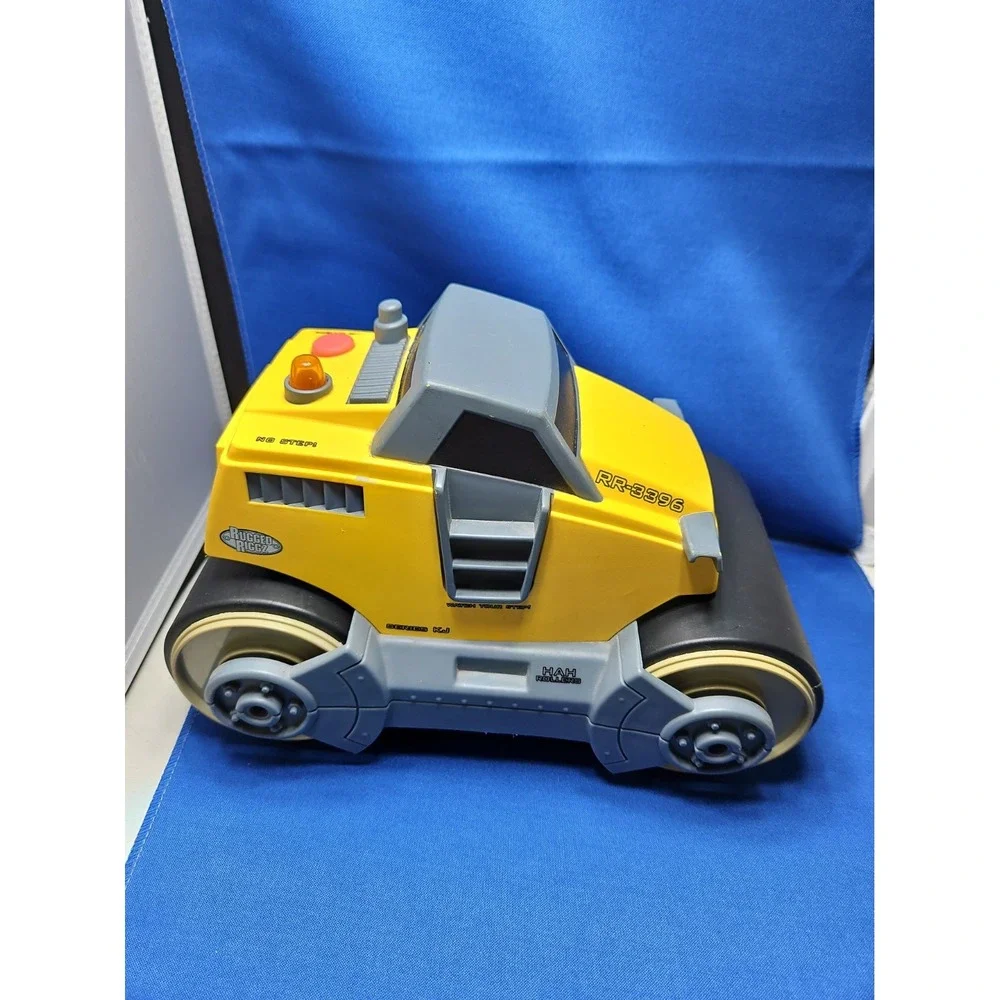 Little Tikes Rugged Riggz Steamroller RR-3396 Construction Sound WORKS Y2K VTG